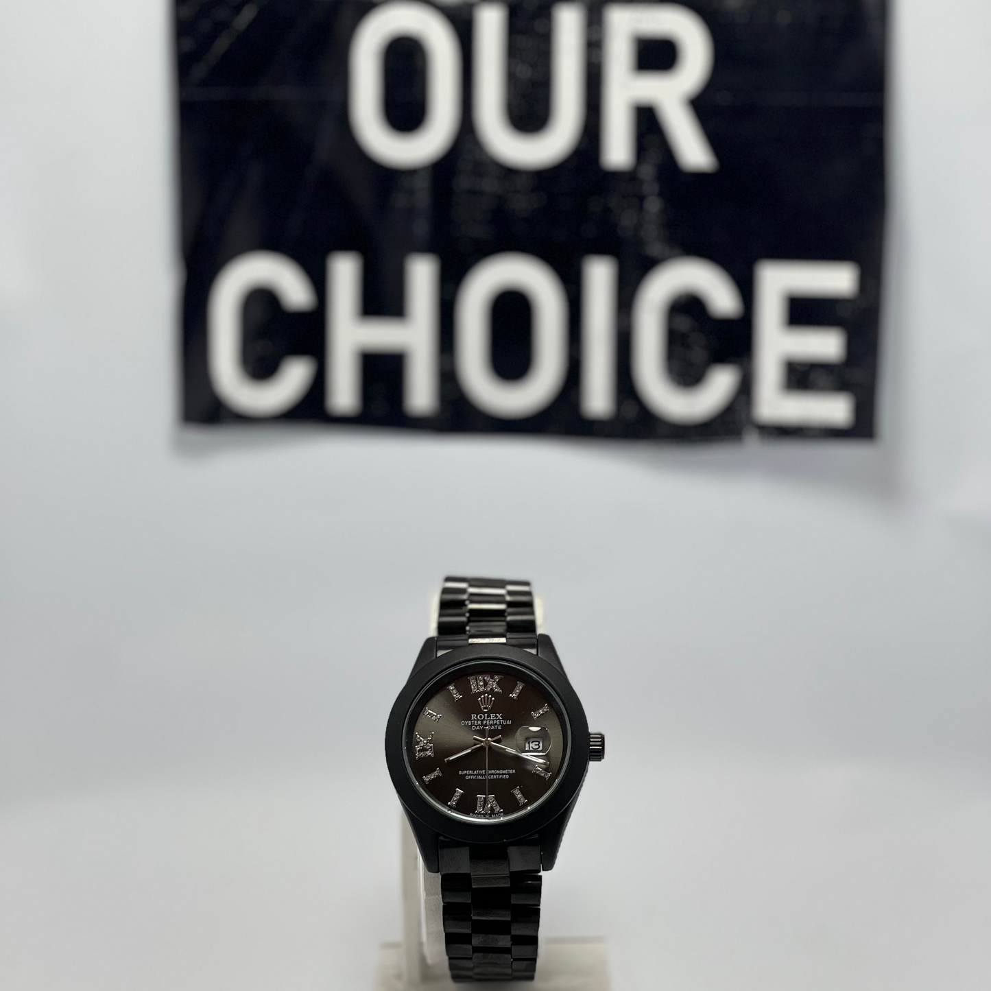 Rolex Black Sharp Diamond R001
