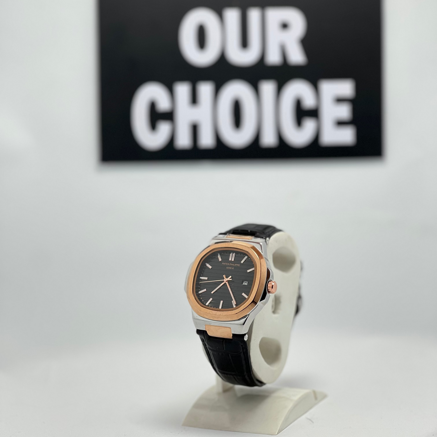 Patek Philippe Geneve, black Dail