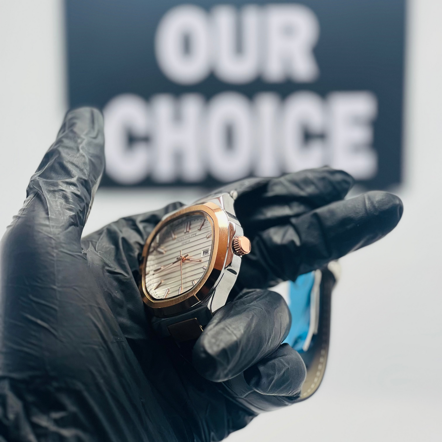 Patek Philippe Geneve, black Dail