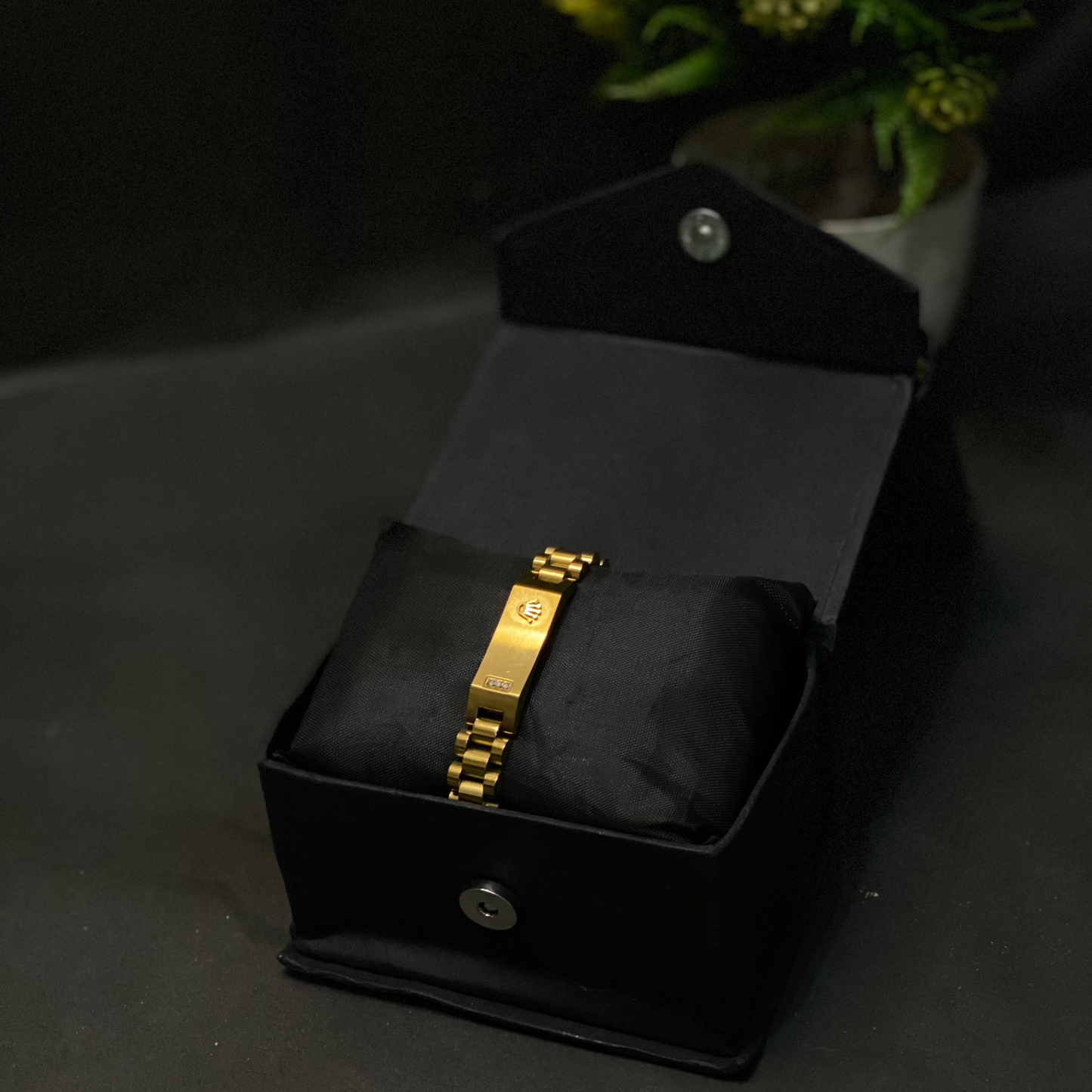 Golden Rolax Crown Bracelate