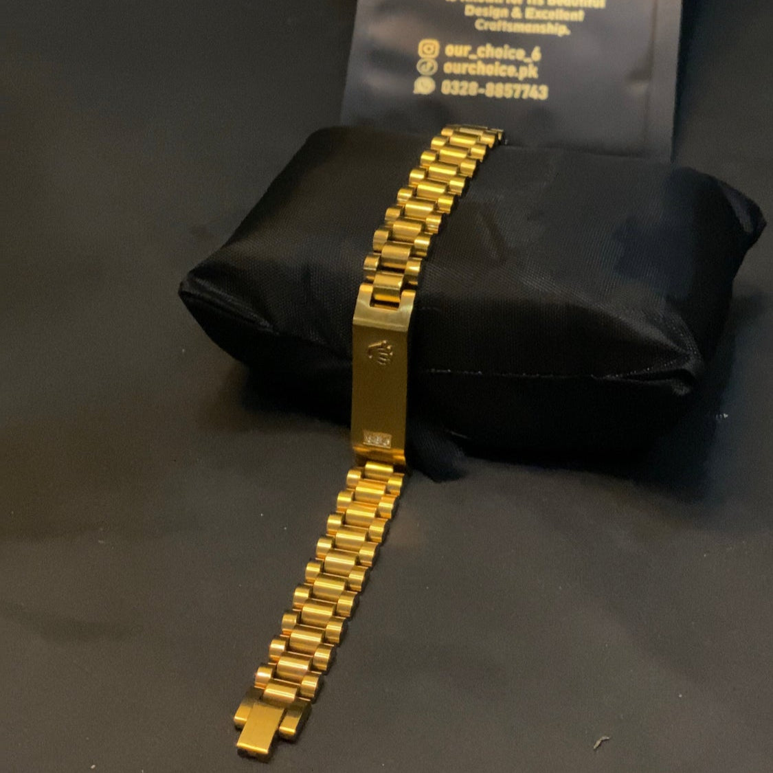 Golden Rolax Crown Bracelate