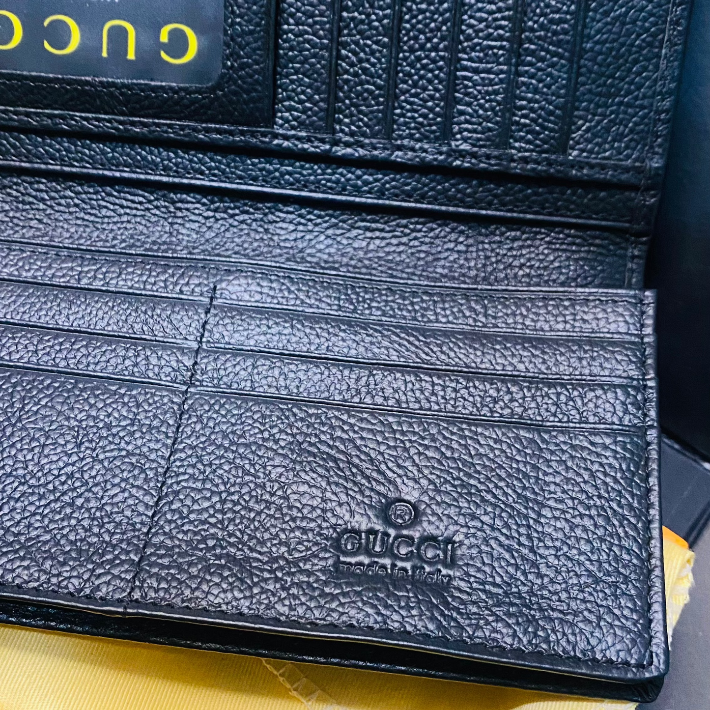 Gucci Long Wallet ( Black )