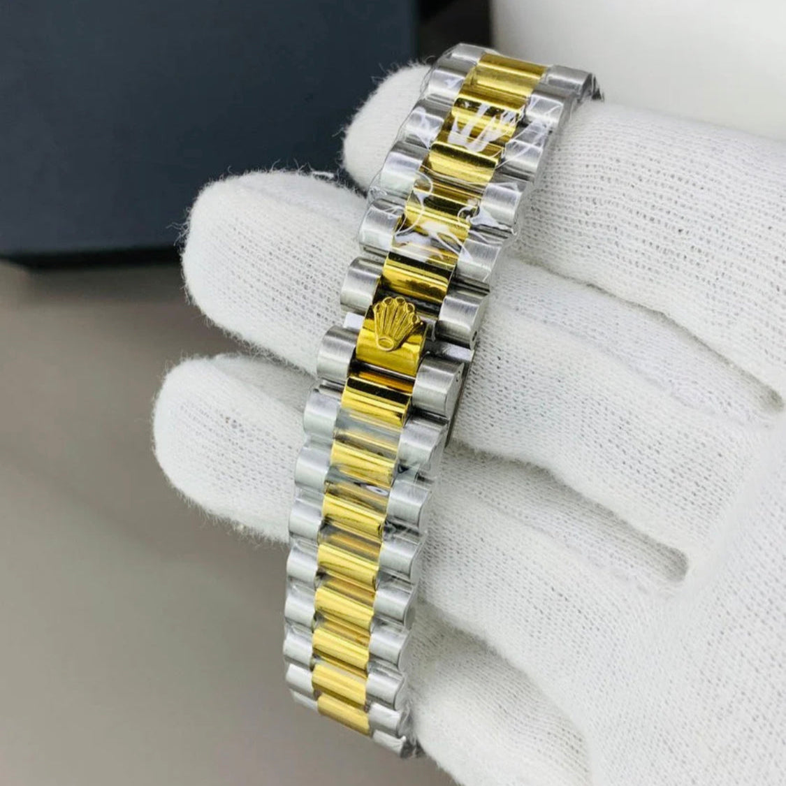 Rolex Branded Stone Modle ( Black )
