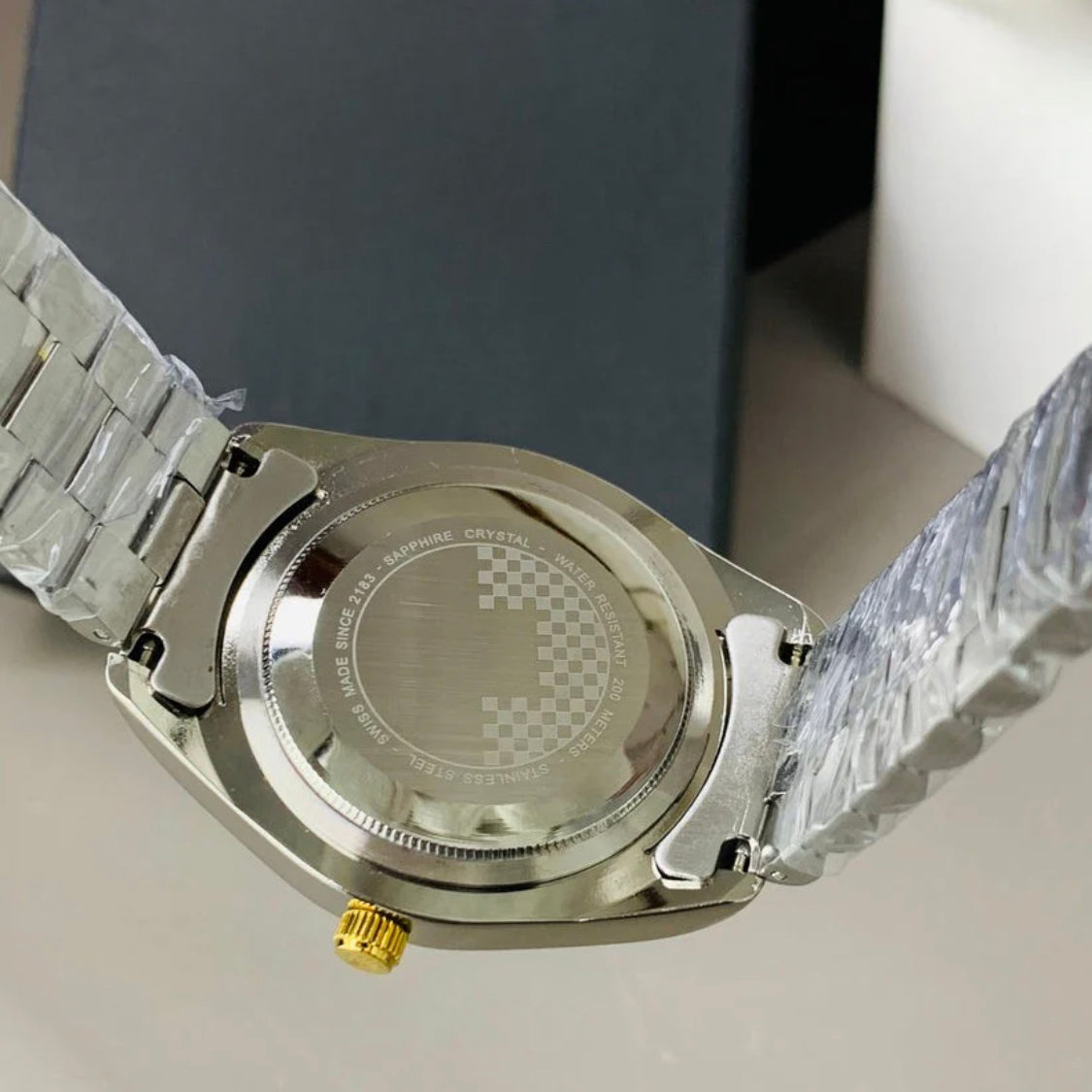 Rolex Branded Stone Modle ( Black )
