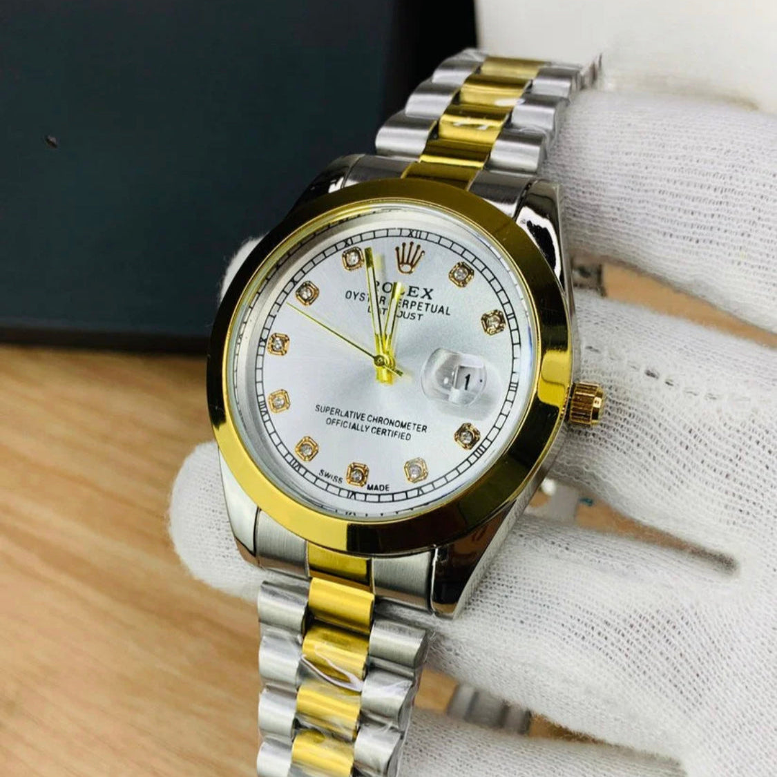 Rolax Branded Stone ( White )