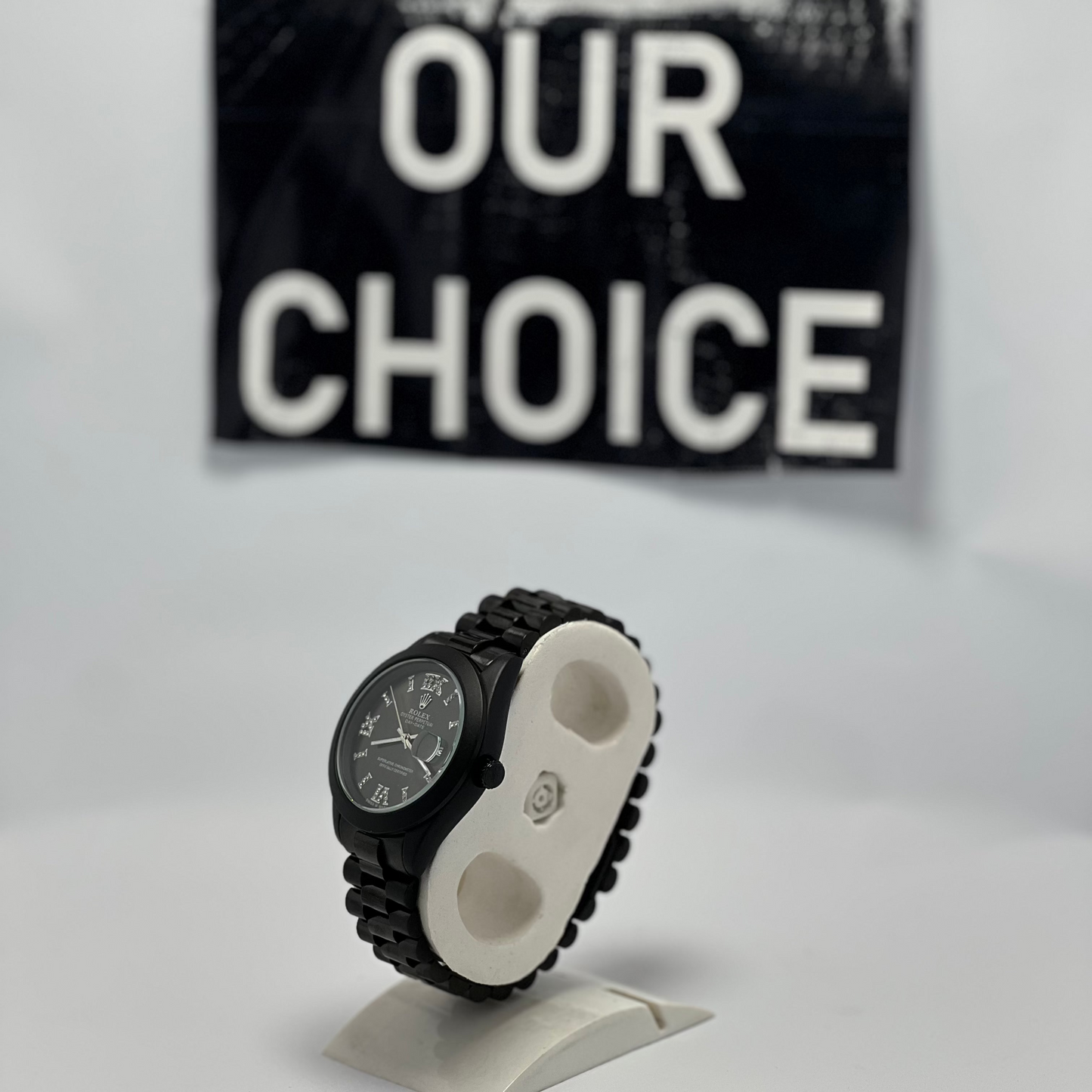 Rolex Black Sharp Diamond R001